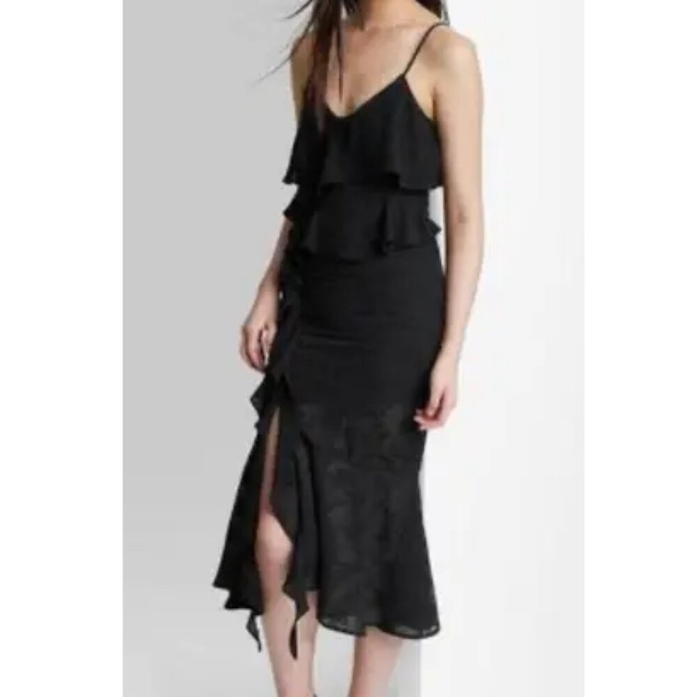 Women's Ruffle Midi Dress  Wild Fable